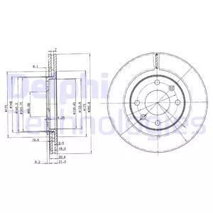 Delphi BG2387 Диски