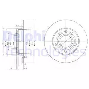 Delphi BG2753C Диски