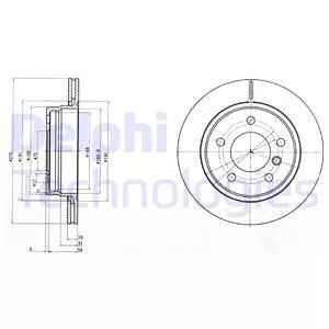 Delphi BG3041C Диски