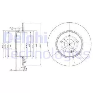 Delphi BG3239C Диски