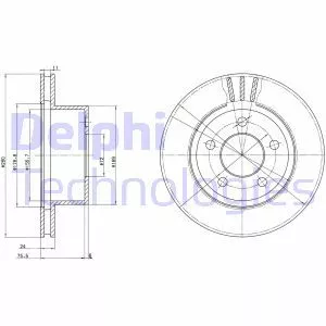 Delphi BG3533 Диски