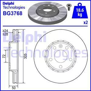 Delphi BG3768 Диски