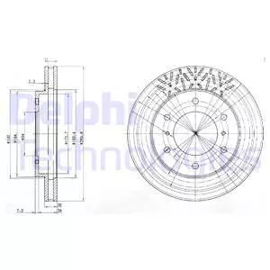 Delphi BG3812 Диски