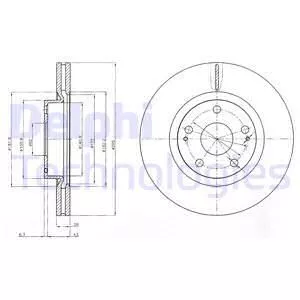 Delphi BG4113 Диски