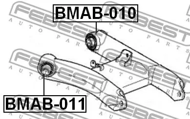 Febest BMAB-011 Сайлентблок ричагу