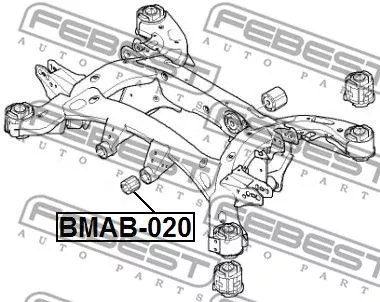 Febest BMAB-020 Сайлентблок балки