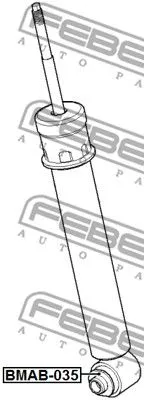Febest BMAB-035 Амортизатор