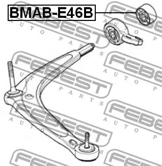 Febest BMAB-E46B Сайлентблок рычага