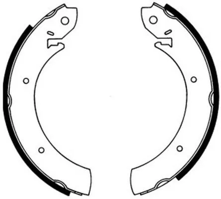 ABE C00502ABE Гальмівні колодки