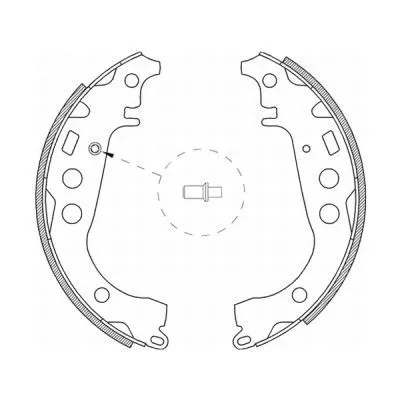 ABE C02059ABE Тормозные колодки