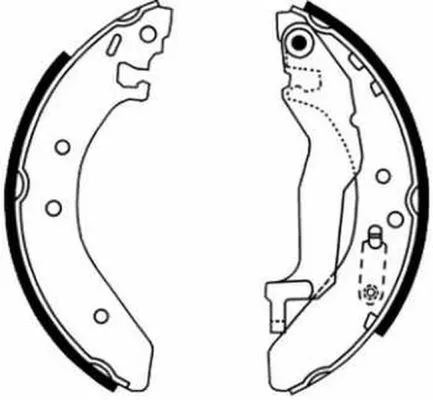 ABE C04015ABE Тормозные колодки