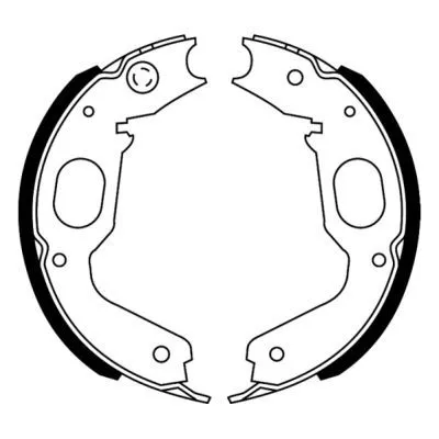 ABE C05065ABE Колодки ручника