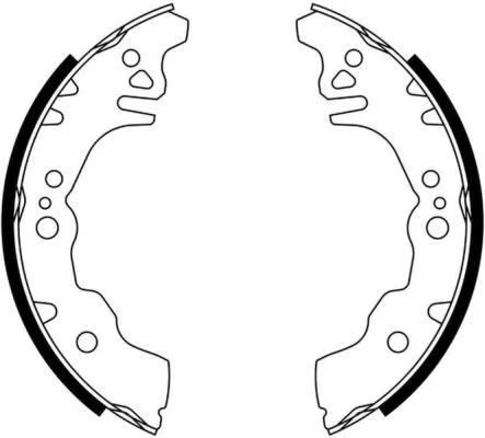 ABE C06016ABE Гальмівні колодки