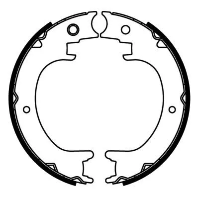 ABE C07014ABE Колодки ручника