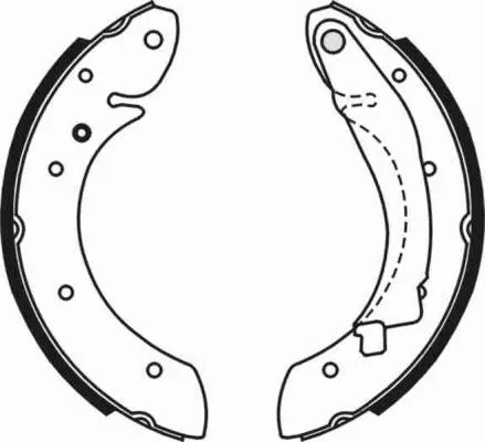 ABE C0C013ABE Тормозные колодки