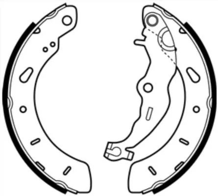 ABE C0G057ABE Тормозные колодки