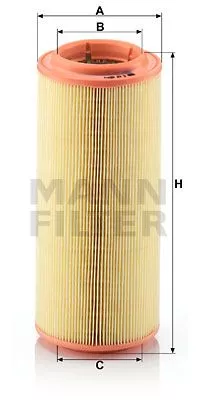 MANN-FILTER C 12 107/1 Воздушный фильтр