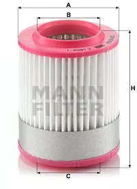 MANN-FILTER C1652/1 Воздушный фильтр