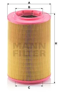 MANN-FILTER C17201/3 Повітряний фільтр