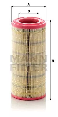 MANN-FILTER C173372 Повітряний фільтр
