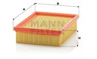 MANN-FILTER C 2068 Воздушный фильтр