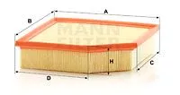 MANN-FILTER C24150 Воздушный фильтр