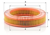 MANN-FILTER C2536 Воздушный фильтр