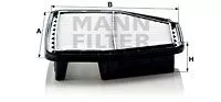 MANN-FILTER C29008 Воздушный фильтр