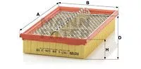 MANN-FILTER C29126/3 Повітряний фільтр