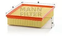 MANN-FILTER C29198/1 Повітряний фільтр