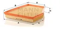 MANN-FILTER C 31 143 Воздушный фильтр