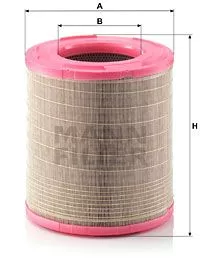 MANN-FILTER C 31 980 Воздушный фильтр
