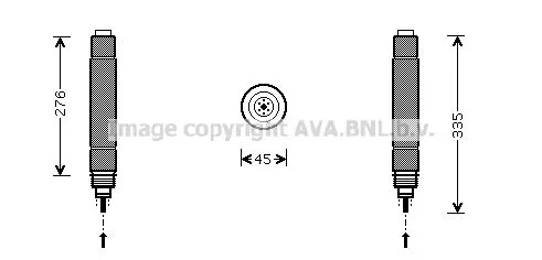 AVA QUALITY COOLING CN D204 Осушувач