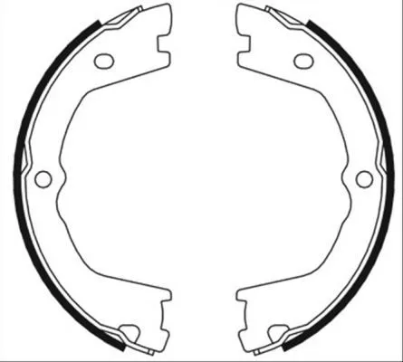 ABE CRE001ABE Колодки ручника