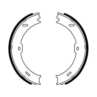 ABE CRM009ABE Колодки ручника