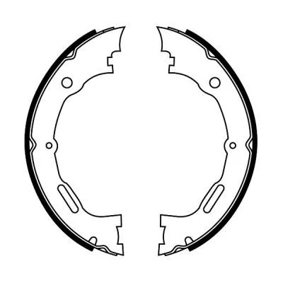 ABE CRM010ABE Колодки ручника
