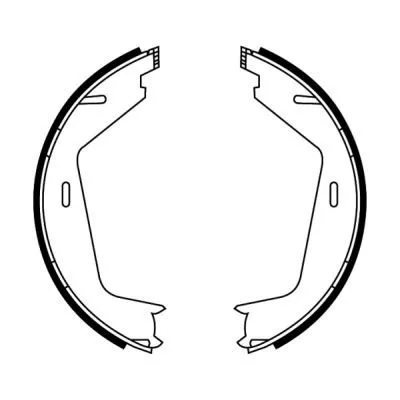 ABE CRV005ABE Колодки ручника