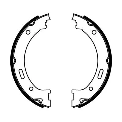 ABE CRY002ABE Колодки ручника