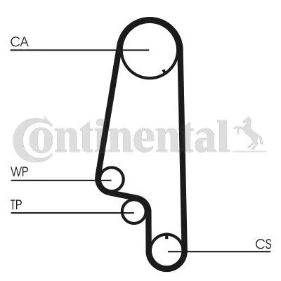 Contitech CT847WP1 Помпа
