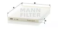 MANN-FILTER CU1936 Фильтр салона