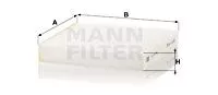 MANN-FILTER CU 20 006 Фільтр салону