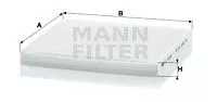 MANN-FILTER CU2035 Фильтр салона