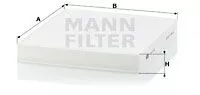 MANN-FILTER CU2141 Фильтр салона