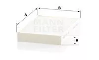 MANN-FILTER CU22016 Фильтр салона