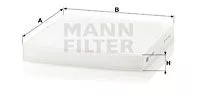 MANN-FILTER CU2358 Фільтр салону