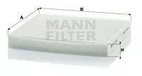 MANN-FILTER CU2362 Фильтр салона