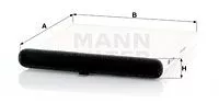 MANN-FILTER CU 24 009 Фільтр салону