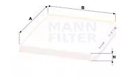 MANN-FILTER CU24013 Фильтр салона
