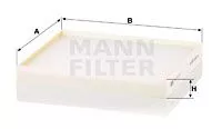MANN-FILTER CU24017 Фильтр салона