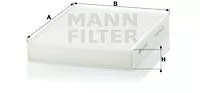 MANN-FILTER CU2433 Фільтр салону
